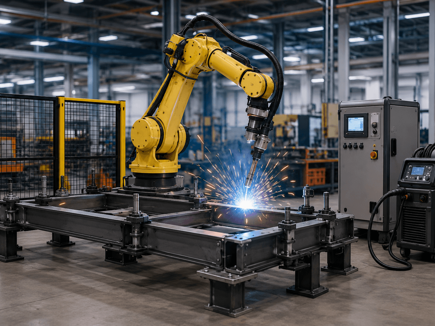 RoboConnect — automatisert robotsveisecelle