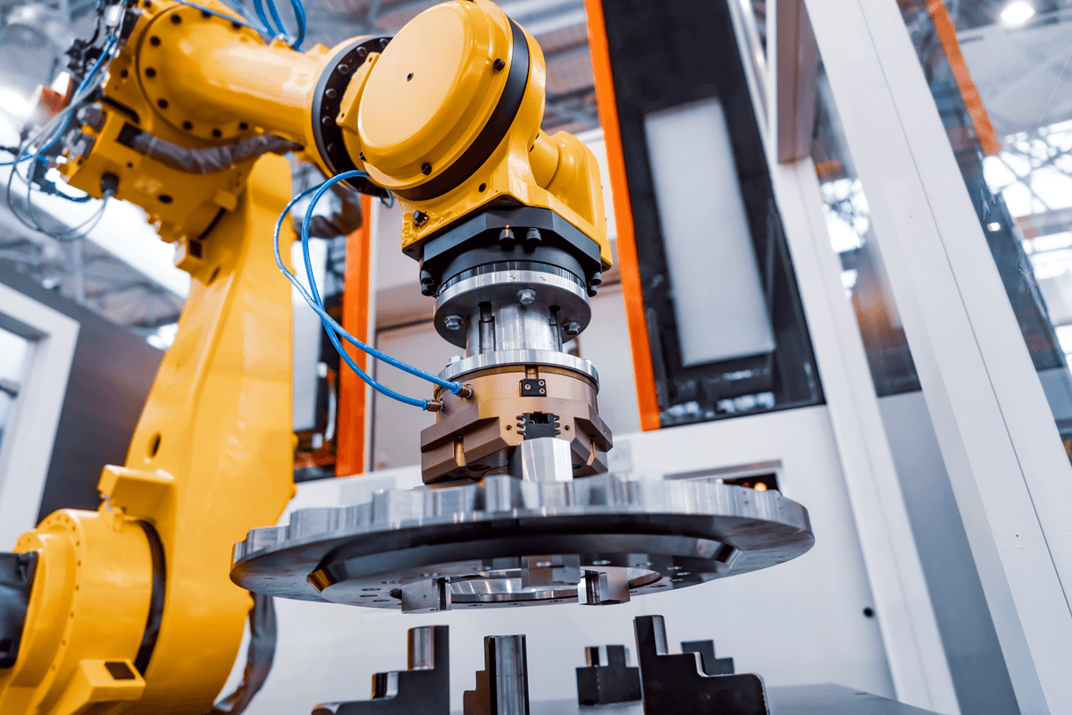 Automatisert montering med fikstur i industrielt miljø